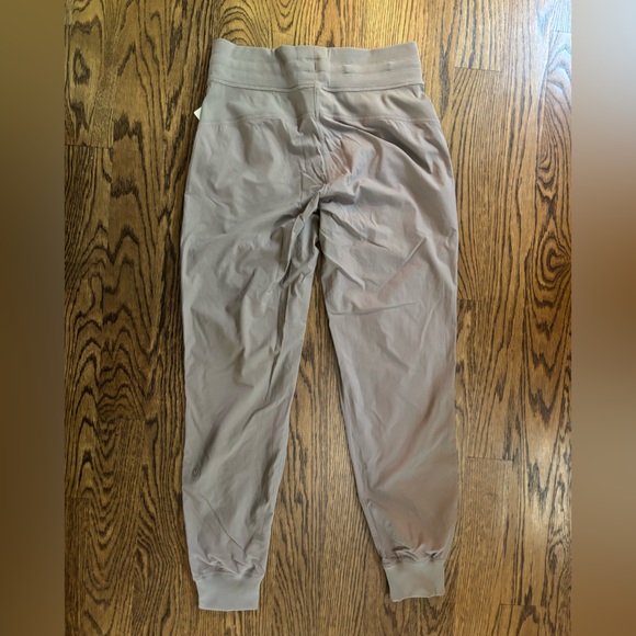 Lululemon dance studio joggers- unlined!
Size 6.  Taupe.  New with tags. - Picture 2 of 4